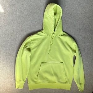 Zara sz Medium lime green hoodie